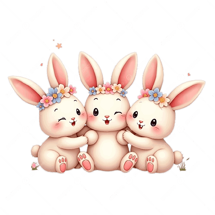 Hình ảnh Thỏ Theo Phong Cách Chibi PNG , Phim Hoạt Hình Chibi, Con Thỏ, Dễ Thương PNG trong suốt và Vector để tải xuống miễn phí