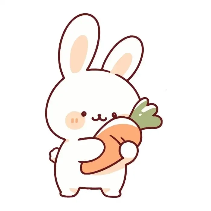 Bộ ảnh con thỏ chibi dễ thương khiến ai nhìn cũng mê