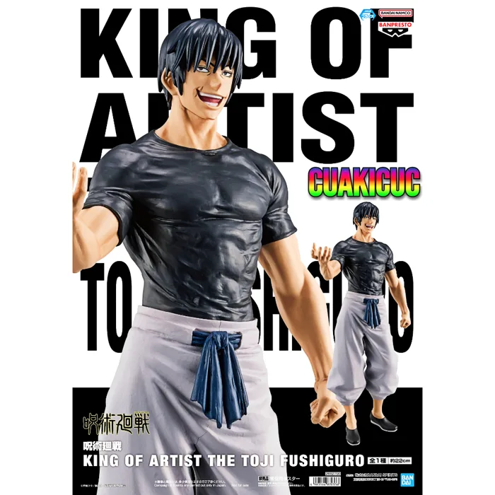 [HÀNG SẴN/CHÍNH HÃNG BANDAI] Mô Hình Toji Fushiguro King Of Artist - Đồ Cao Cấp - Figure Toji KOA Jujutsu Kaisen