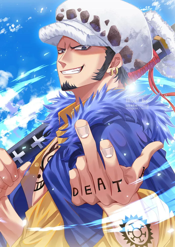 Trafalgar D Water Law Onigashima ver. by kekentang on DeviantArt