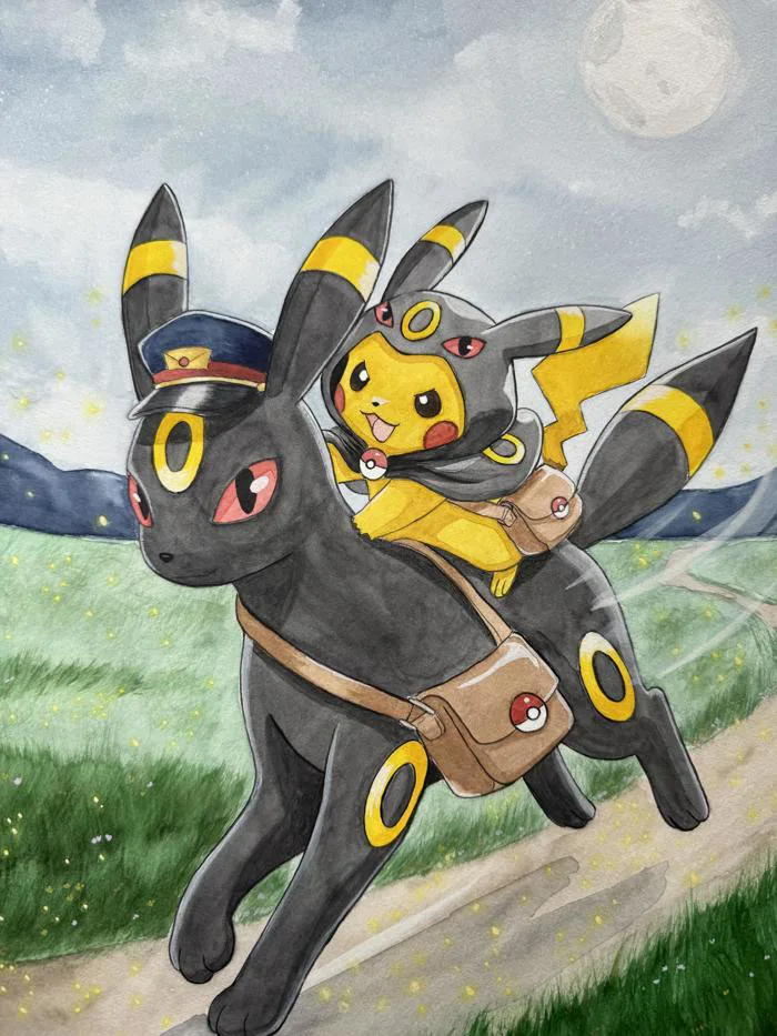 OC] My Umbreon collection is growing 😄🖤 : r/pokemon