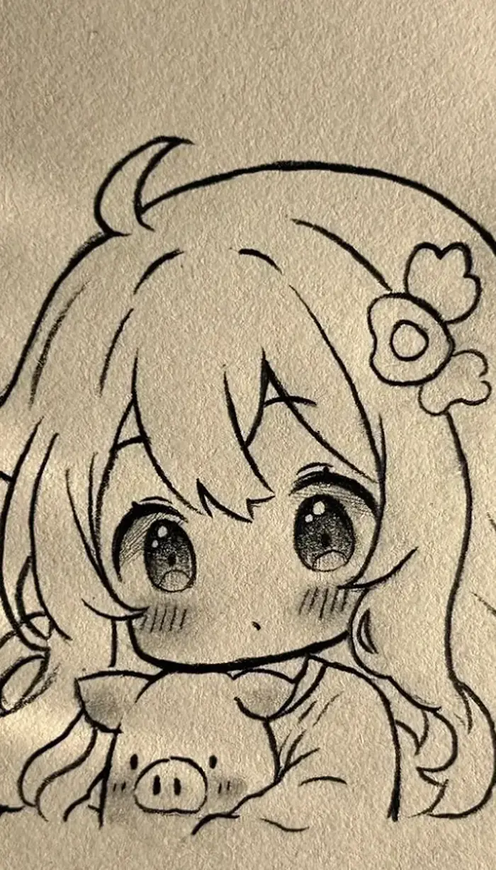 167+ Mẫu vẽ người chibi cute dáng chibi dễ theo