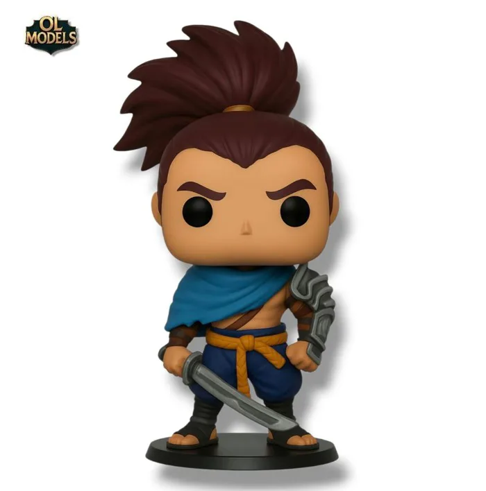 🗡️ Yasuo Chibi Figure League of Legends 3D Model・ STL File for 3D printing・Cults