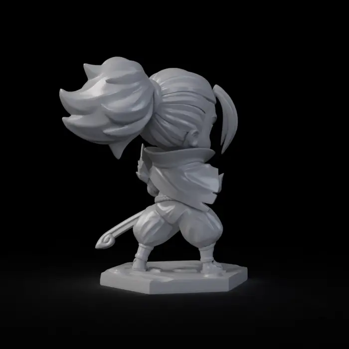 Chibi Yasuo Action Figure – League of Legends Collector Figure