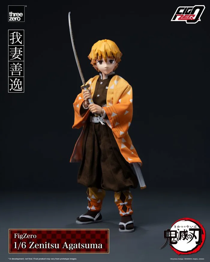 Threezero Demon Slayer: Kimetsu no Yaiba FigZero 1/6 Zenitsu Agatsuma » King Toys Collectibles