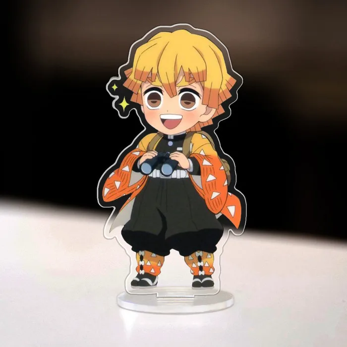 Mô hình Standee Anime Demon Slayer Kimetsu no Yaiba Figure Zenitsu Agatsuma Phụ kiện trang trí để bàn góc học tập