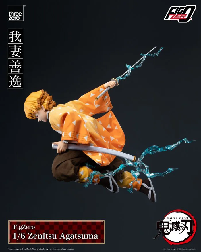 Threezero Demon Slayer: Kimetsu no Yaiba FigZero 1/6 Zenitsu Agatsuma » King Toys Collectibles