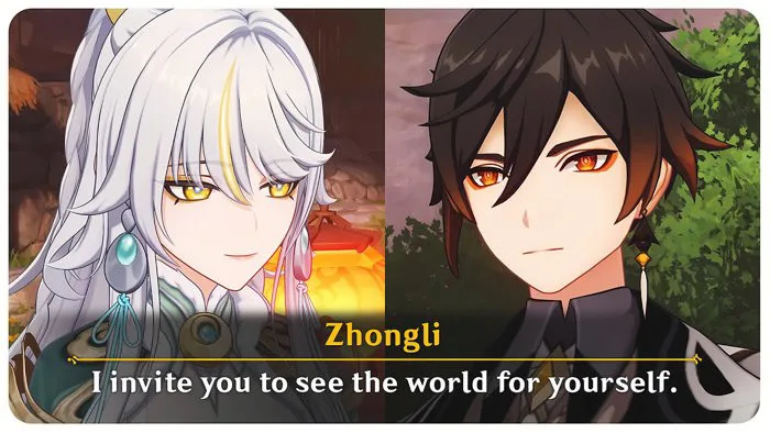 Zhongli Makes a Deal with Zibai to Show Her Around Liyue (Lantern Rite) | Genshin Impact 6.3