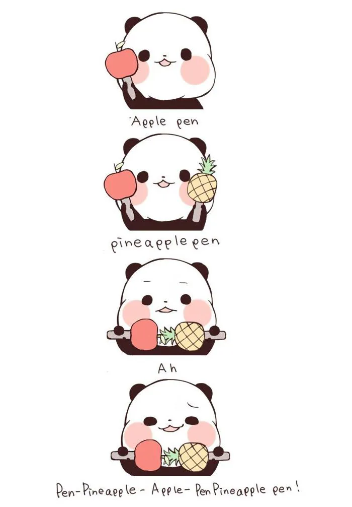 Hình ảnh Gấu Trúc chibi cute, dễ thương, đẹp