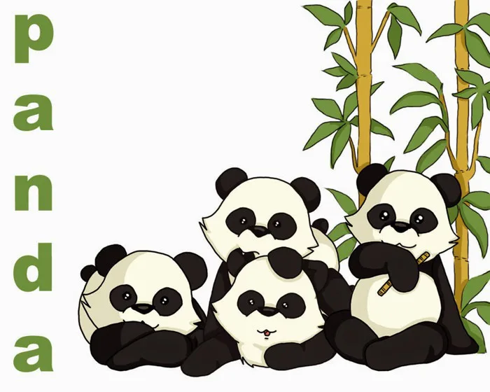 Hình ảnh Gấu Trúc chibi cute, dễ thương, đẹp