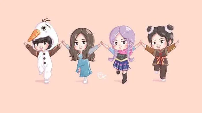 Ảnh Blackpink Chibi Cute [117+ Hình Nền Black Pink Chibi Đẹp]