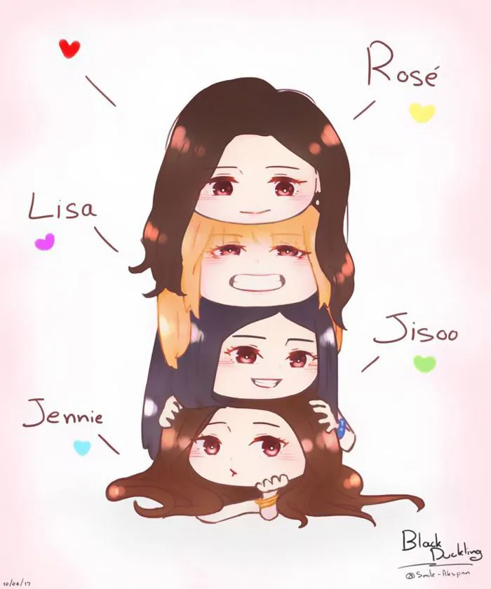 Hình nền BlackPink chibi cực đẹp - Tải Ảnh đẹp Free