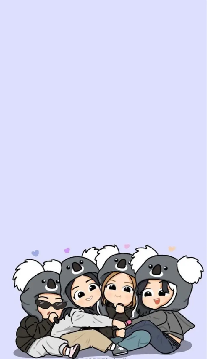 Tuyển chọn ảnh Blackpink cute chibi khiến fan mê mẩn