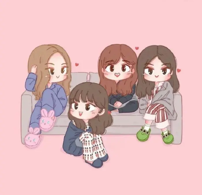 Mê mẩn trước bộ ảnh Blackpink cute chibi đầy màu sắc