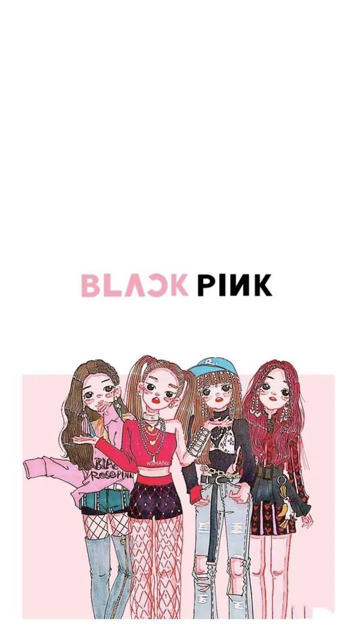 Hình nền BlackPink chibi cực đẹp - Tải Ảnh đẹp Free