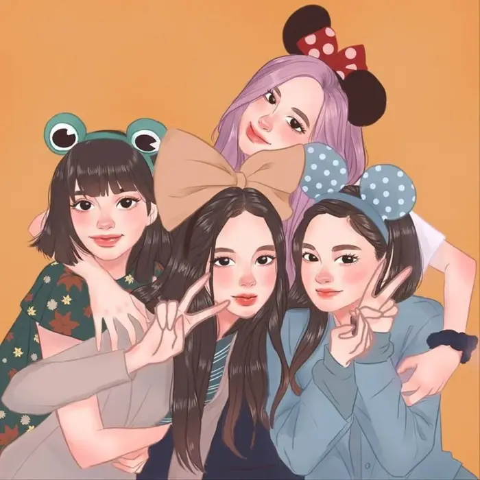 Avatar Blackpink cho fan hâm mộ, đẹp và ấn tượng