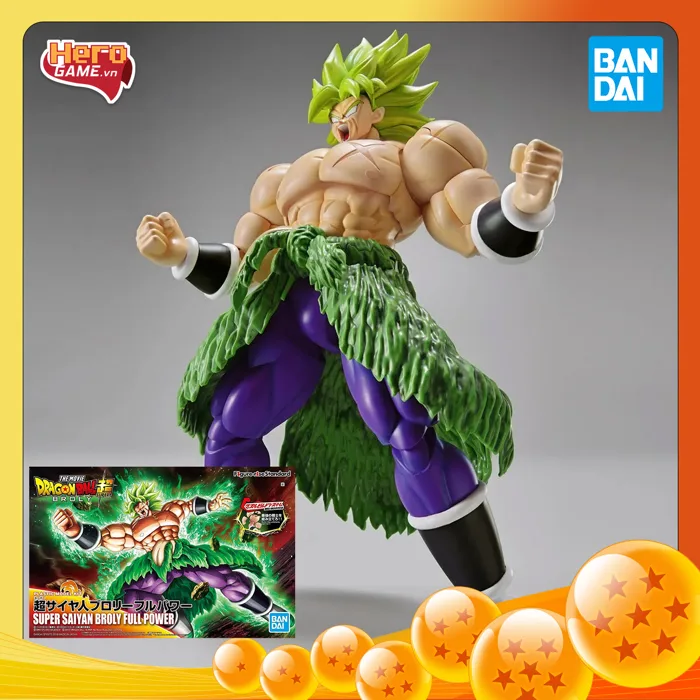 Mô hình lắp ráp Dragon Ball Super Saiyan Broly Full Power Figure-Rise  Standard - BANDAI FDB009