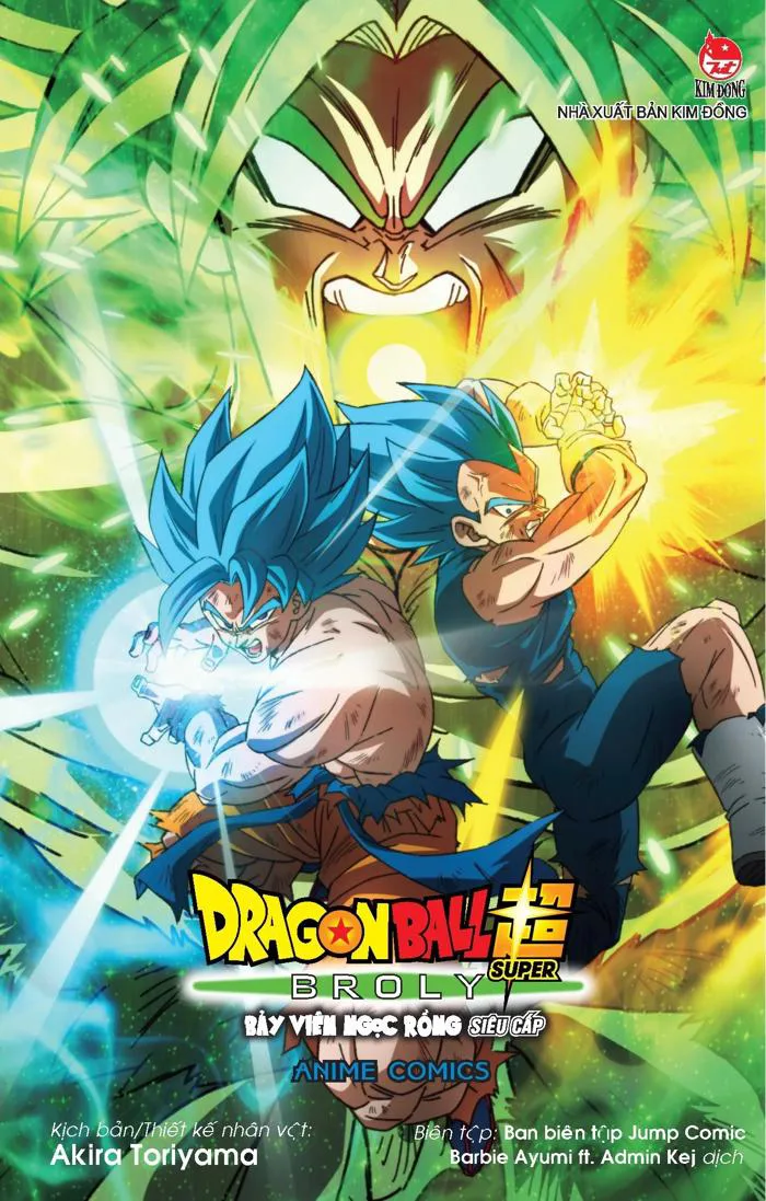 [Anime Comics] Dragon Ball Super Broly - Người Saiya Cuồng Nộ