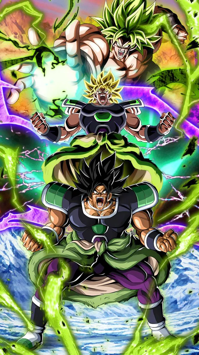 Tôi đã tạo một hình nền DBS Broly : r/DBZDokkanBattle