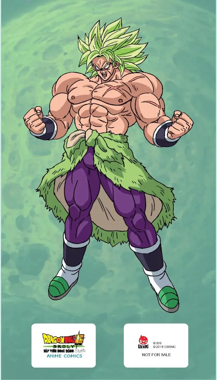 [Anime Comics] Dragon Ball Super Broly - Người Saiya Cuồng Nộ - Tặng Kèm  Ngẫu Nhiên 1 Trong 3 Mẫu Standee PVC