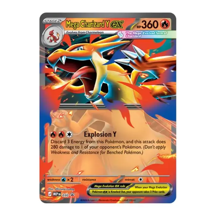 TCG Pokemon - Mega Evolution Series - Mega Charizard Y - HALOSHOP