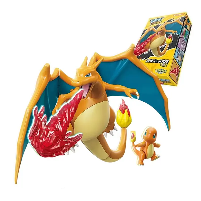 KEEPPLEY - Mô Hình Pokémon - Charizard & Charmander - HALOSHOP