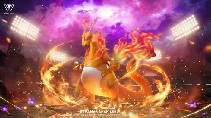 Mô hình Pokemon Gigantamax Charizard 1/200 Wonder Studio - Nguyên Ngọc  Figure