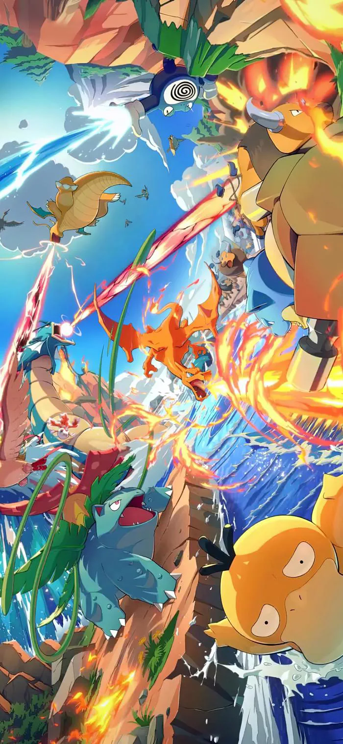 Ảnh Charizard EX siêu nét, sống động (làm hình nền) : r/PTCGP