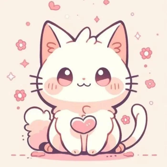 ảnh chibi cat - ảnh 2