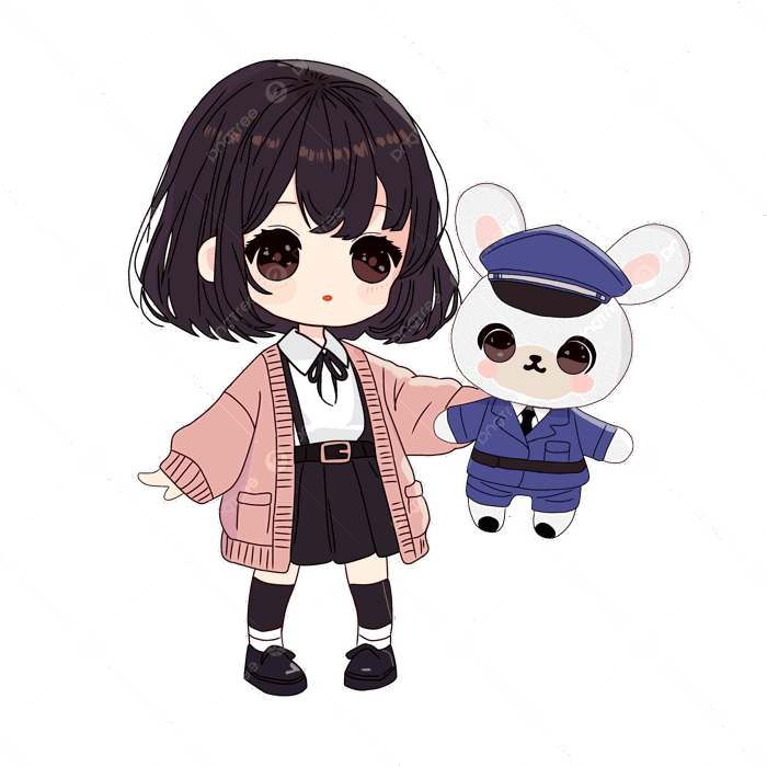 Hình ảnh Chibi Dễ Thương PNG , Cô Gái Chibi, Nhân Vật Anime, Cô Gái Dễ Thương PNG miễn phí tải tập tin PSDComment và Vector