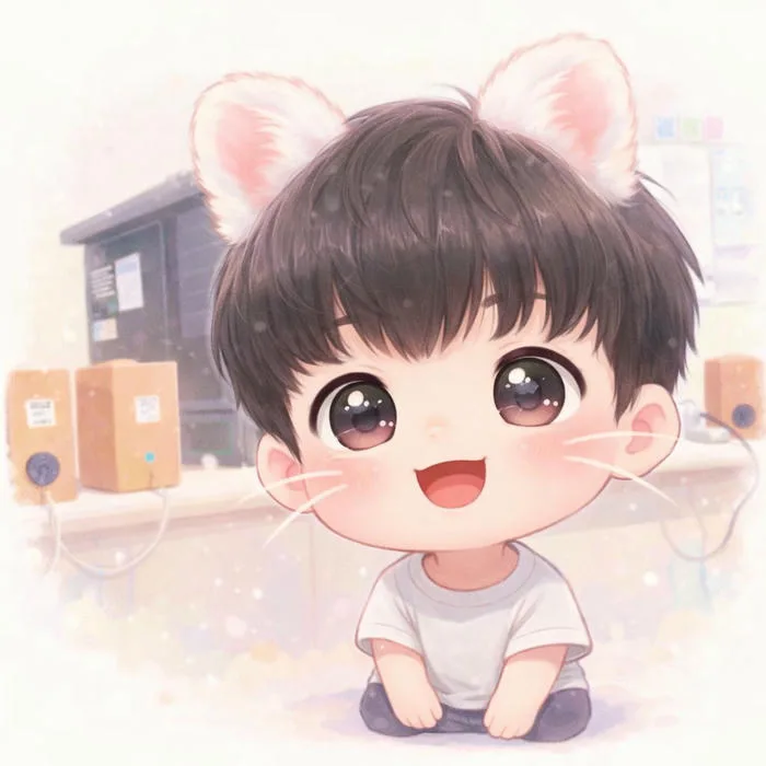 188+ hình em bé chibi dễ thương trong trẻo nhìn là thích