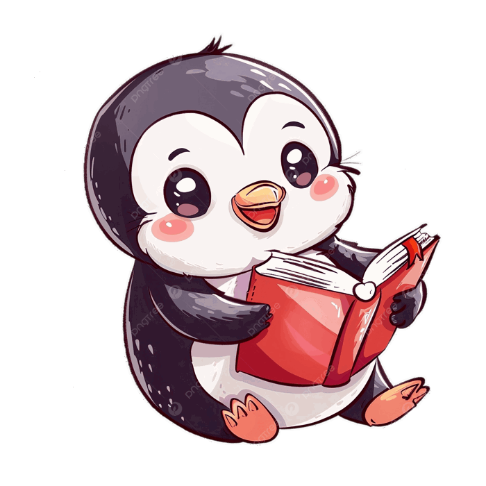 Hình ảnh Chim Cánh Cụt Dễ Thương đọc Sách Nhân Vật Chibi PNG , Clipart Sách, Clip Nghệ Thuật Chim Cánh Cụt, Clipart đọc PNG trong suốt và Vector để tải xuống