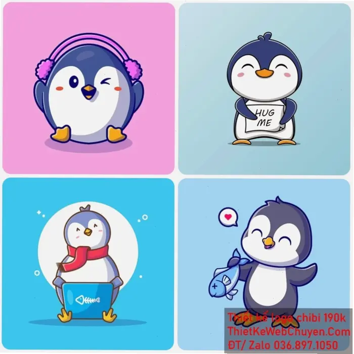 Khám phá Thế giới Chim Cánh Cụt Chibi Đáng Yêu Nhất 2026