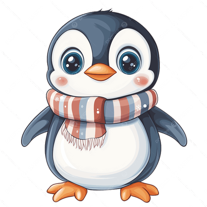 Hình ảnh Phim Hoạt Hình Dễ Thương Chim Cánh Cụt đeo Khăn Quàng Cổ Mùa đông PNG , Clipart Mùa đông, Clip Nghệ Thuật Chim Cánh Cụt, Clip Nghệ Thuật Dễ Thương