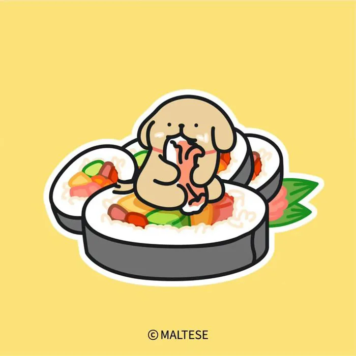 Hình nền chó chibi siêu cưng: Nhìn một lần là muốn tải ngay
