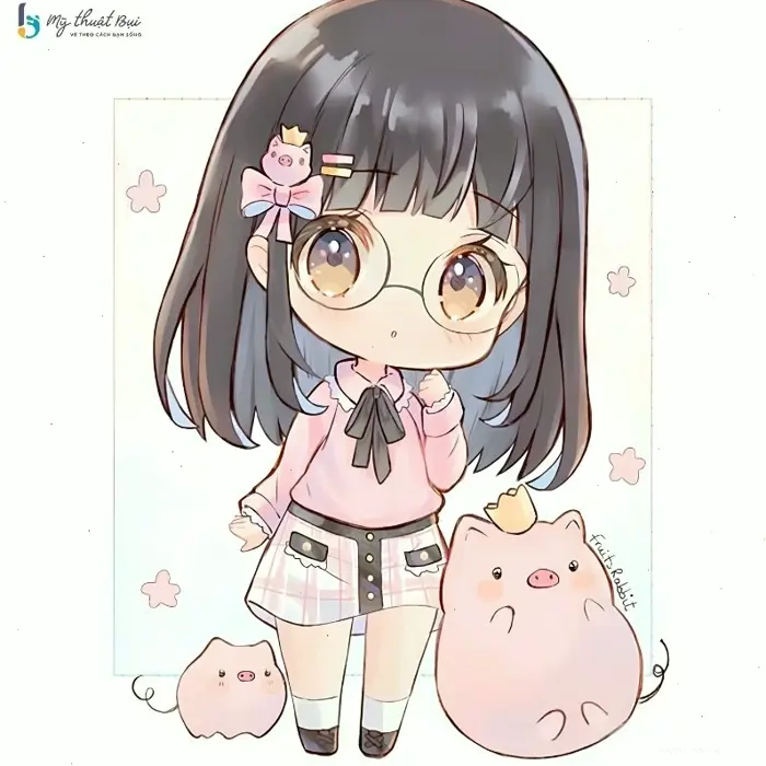Ngắm nhìn 50+ Hình ảnh cô gái cute chibi đáng yêu nhất 2026