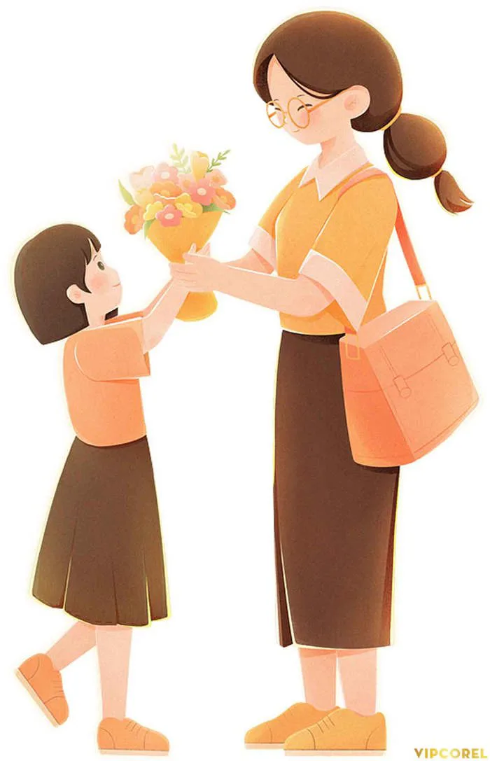 Tổng hợp ảnh chibi cô giáo và học sinh file PNG | VIPcorel.com - Thư viện mẫu thiết kế đồ họa CorelDRAW (CDR).