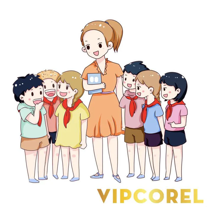 Tổng hợp ảnh chibi cô giáo và học sinh file PNG | VIPcorel.com - Thư viện mẫu thiết kế đồ họa CorelDRAW (CDR).