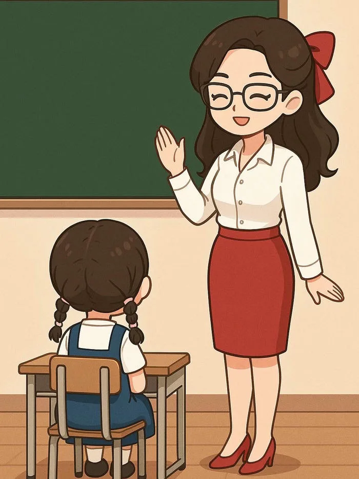 120+ bộ hình ảnh cô giáo chibi đứng lớp cực kỳ dễ thương