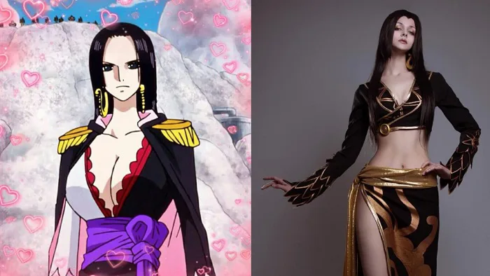 COSPLAY ONE PIECE : Nóng bỏng mắt với màn cosplay Boa Hancock của hotgirl  1m94