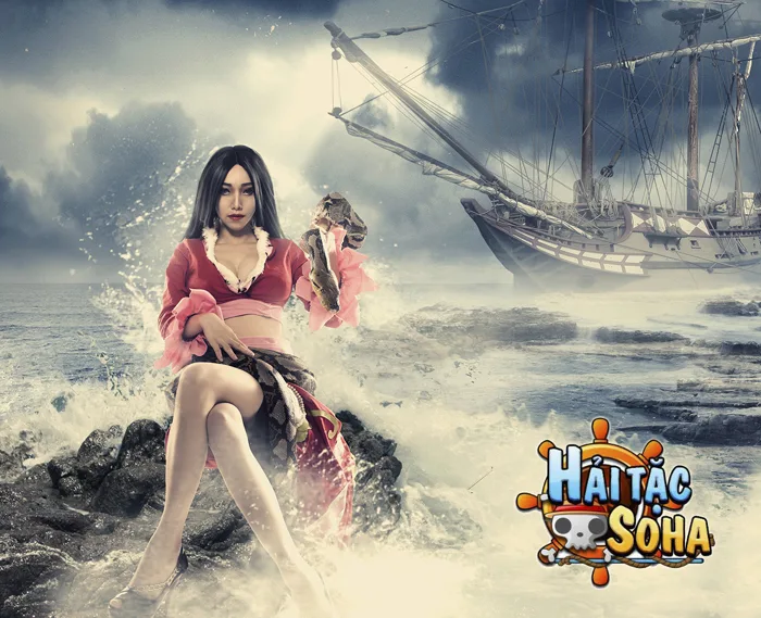 Nữ sinh báo chí hóa thân thành Boa Hancock gây 