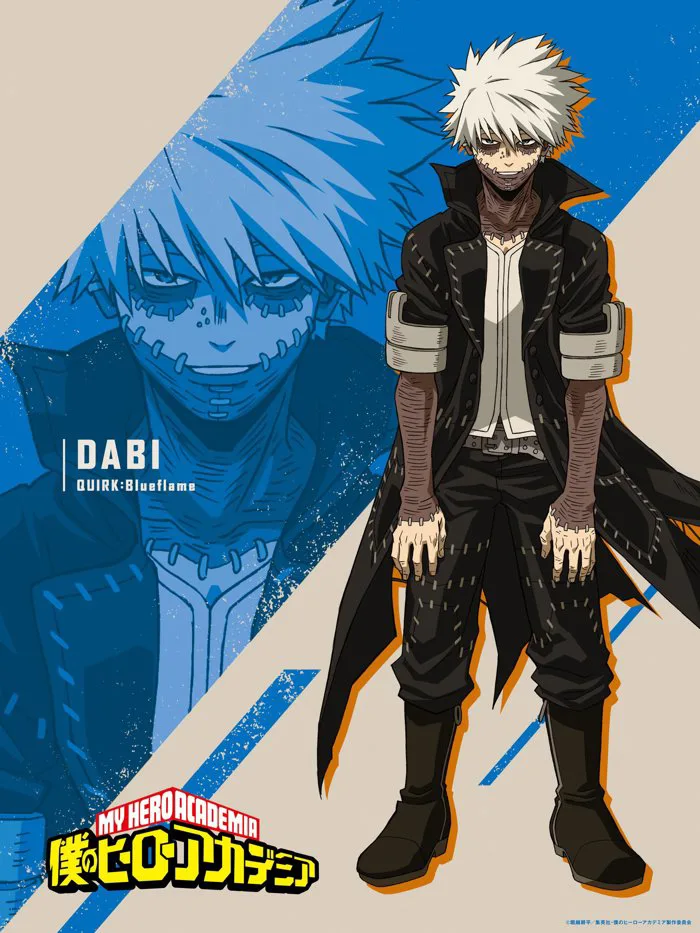 Hình ảnh nhân vật Dabi trong My Hero Academia mùa 6 : r/anime