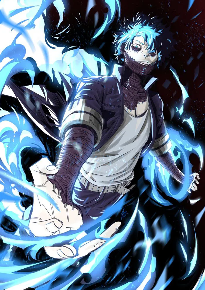 Dabi! Ảnh do tui vẽ (mới nhận ra là chưa đăng lên cộng đồng này haha) :  r/BokuNoHeroAcademia