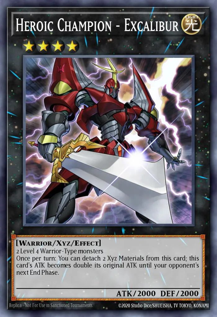 Heroic Champion - Excalibur | Cách sở hữu… | Yu-Gi-Oh! Việt Nam