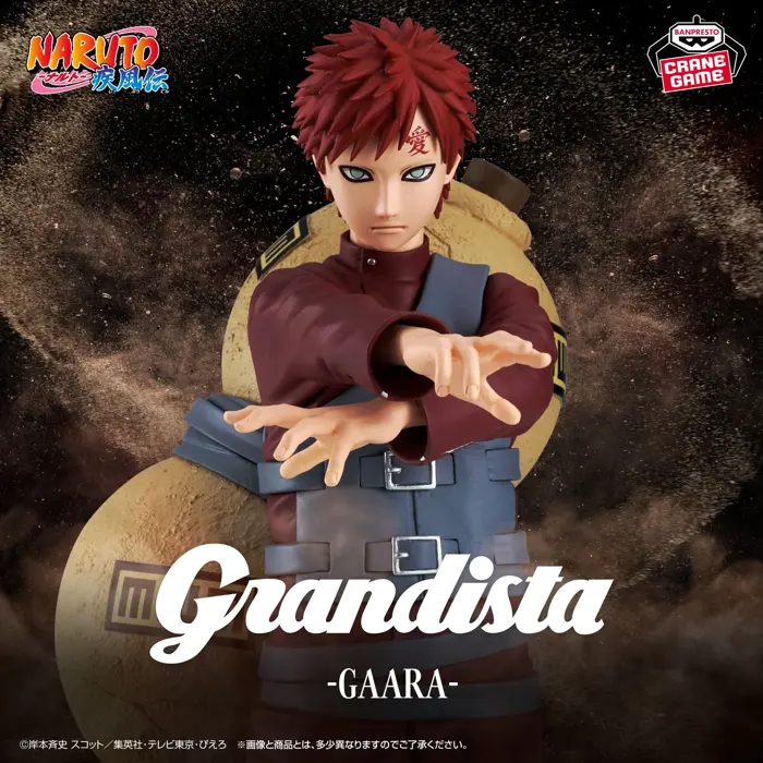 Mô hình Grandista Gaara – Naruto Shippuden – Chính hãng Banpresto |  Weeboo.vn