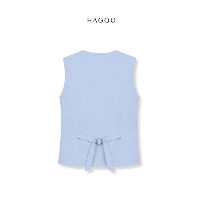 Áo gile dáng suông Basic