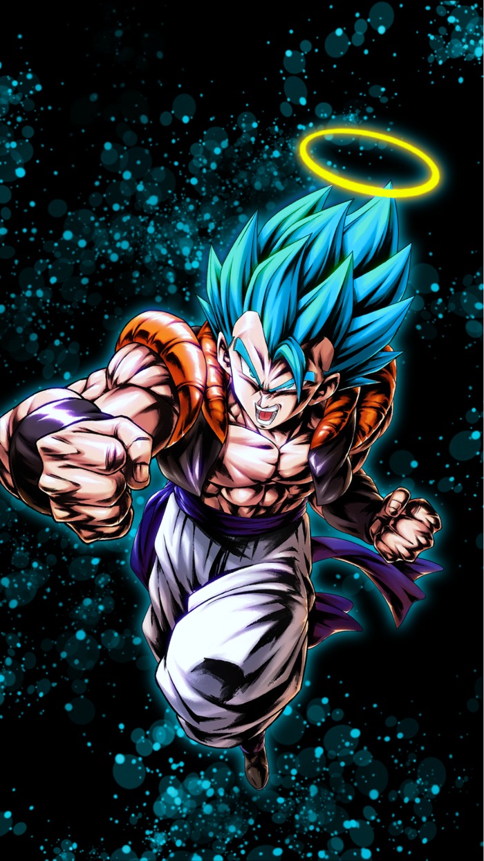 Chỉ là một hình nền Gogeta Blue đơn giản mình làm cho màn hình AMOLED thôi  : r/DragonballLegends