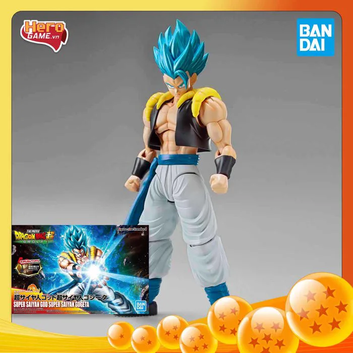 Mô hình lắp ráp Dragon Ball Super Saiyan God Super Saiyan Gogeta  Figure-Rise Standard - BANDAI FDB001