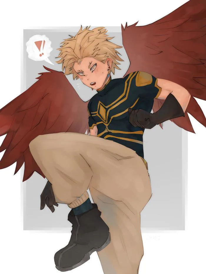 Fanart Hawks từ MHA nè!! Lâu rồi tui mới vẽ xong một bức, mà tui thích cái  này ghê á : r/BokuNoHeroAcademia