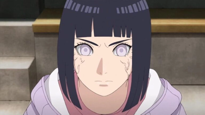 So sánh 'phác thảo gốc' và hình ảnh thực tế của Hinata trong Naruto